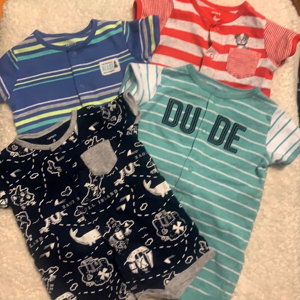 Carter’s Short Rompers